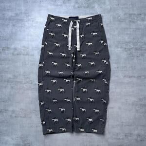 Y2K Abercrombie & Fitch grey sweatpants 00s